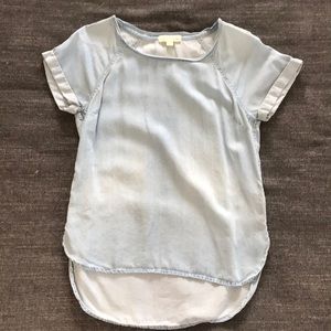 “Denim” style top!